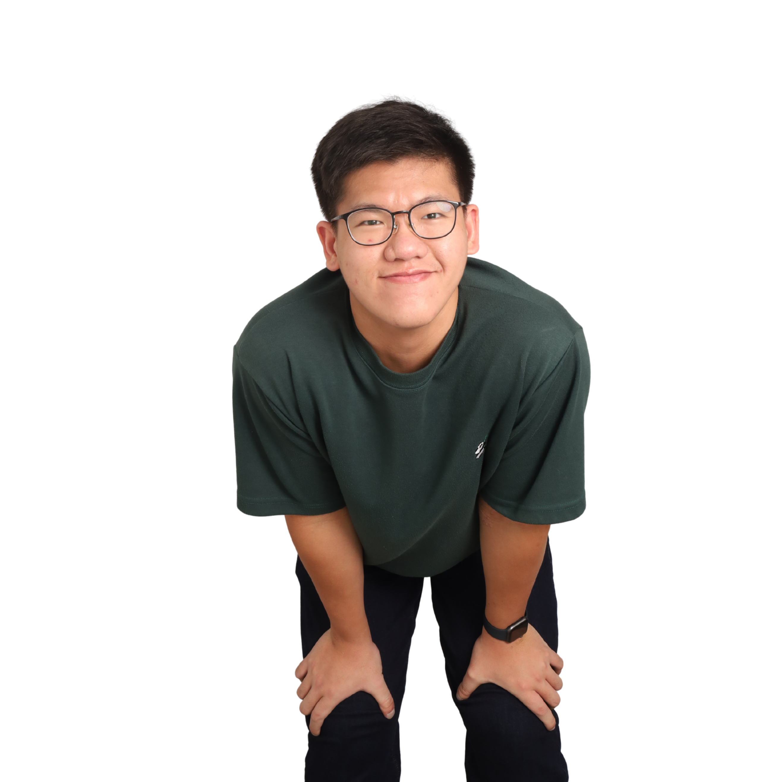 Stylized cutout portrait placeholder for Christian Chan